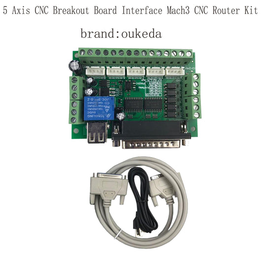Tarjeta Controladora CNC 5 Ejes Mach3 para Router de Precisión - Image 8