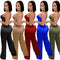 Jumpsuit Elegante de Piernas Rectas - Estilo Sofisticado