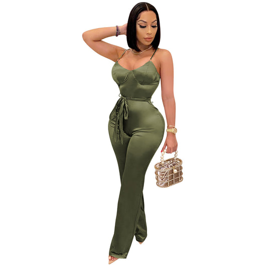 Jumpsuit Elegante de Piernas Rectas - Estilo Sofisticado - Image 5