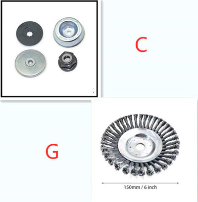 Cabezal Desbrozador con Cerdas de Acero - Image 22