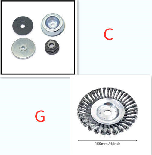 Cabezal Desbrozador con Cerdas de Acero - Image 22