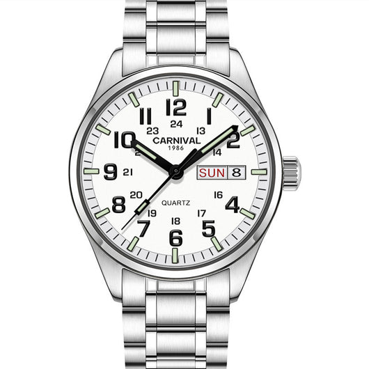 Reloj de Pulsera Digital Mecánico Luminoso con Doble Calendario