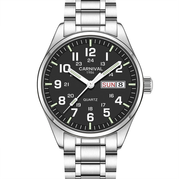 Reloj de Pulsera Digital Mecánico Luminoso con Doble Calendario - Image 3