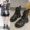 Botas Cortas de Suela Gruesa Versátiles