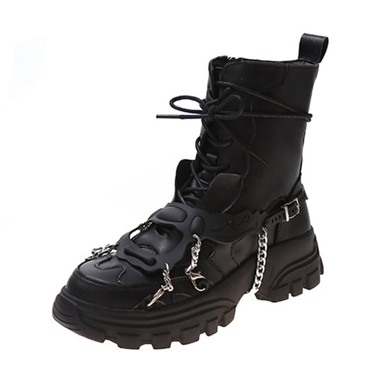 Botas Cortas de Suela Gruesa Versátiles - Image 5