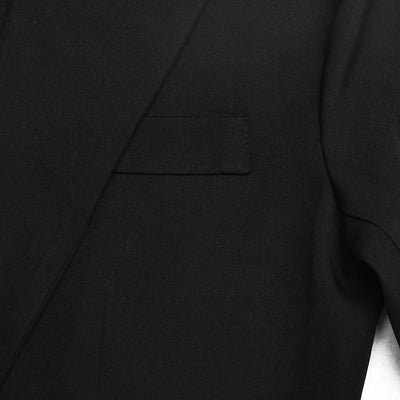 Blazer Slim Fit con Solapas y Cinturón Anudado - Image 29