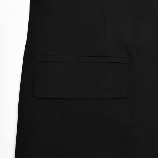 Blazer Slim Fit con Solapas y Cinturón Anudado - Image 5