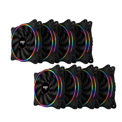 Ventilador RGB para Case Patriot Rainbow V1 - Refrigeración de Alto Rendimiento - Image 16