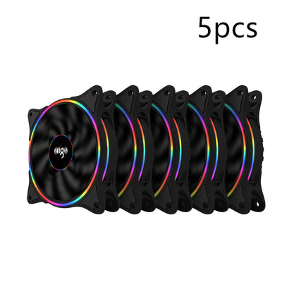 Ventilador RGB para Case Patriot Rainbow V1 - Refrigeración de Alto Rendimiento - Image 2
