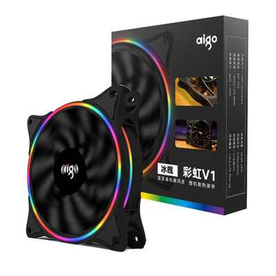 Ventilador RGB para Case Patriot Rainbow V1 - Refrigeración de Alto Rendimiento - Image 5