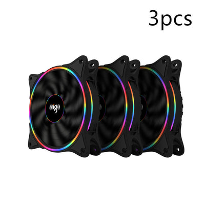 Ventilador RGB para Case Patriot Rainbow V1 - Refrigeración de Alto Rendimiento - Image 4
