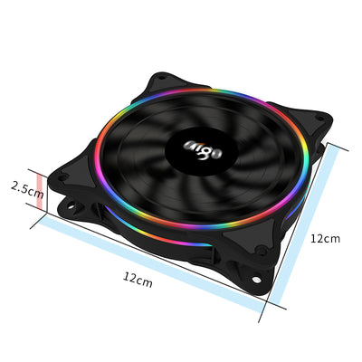 Ventilador RGB para Case Patriot Rainbow V1 - Refrigeración de Alto Rendimiento - Image 9