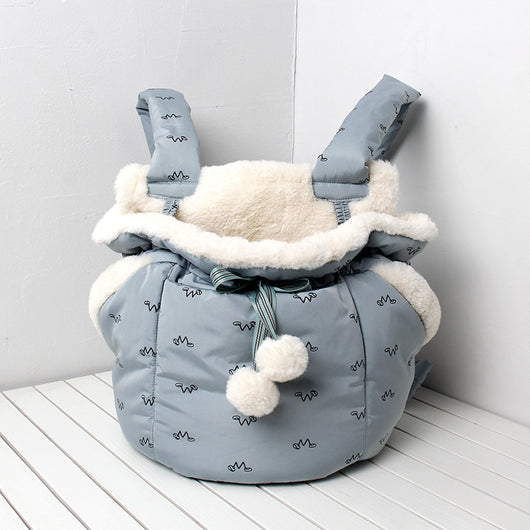 Mochila portatil abrigada para gato - Image 6