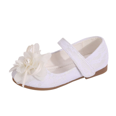 Zapatos de Niña Princesa con Encaje Floral - Image 11