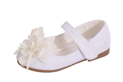 Zapatos de Niña Princesa con Encaje Floral - Image 9