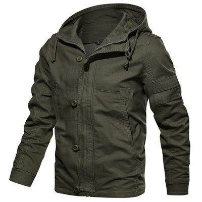 Chaqueta Técnica Acolchada con Capucha para Hombre - Image 7