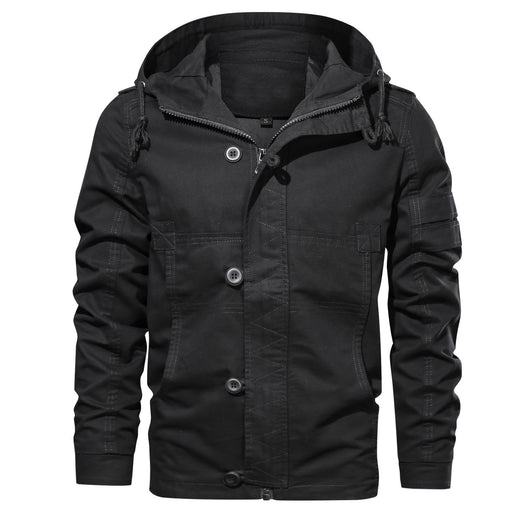 Chaqueta Técnica Acolchada con Capucha para Hombre