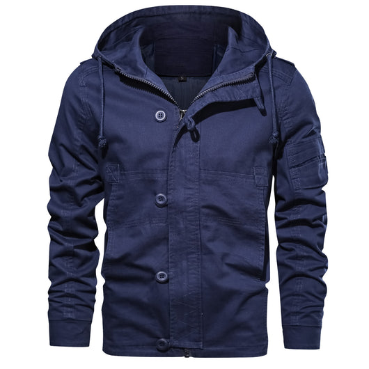 Chaqueta Técnica Acolchada con Capucha para Hombre - Image 4