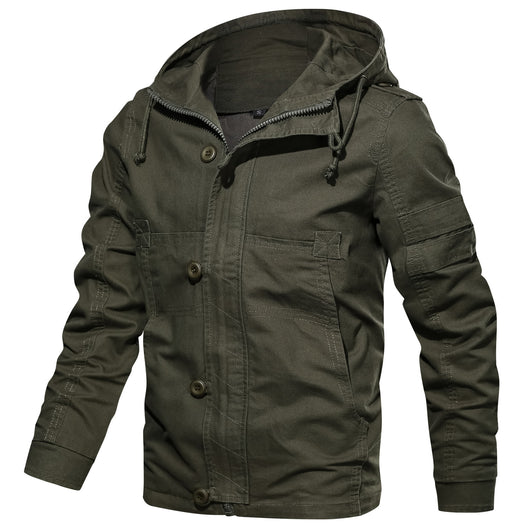 Chaqueta Técnica Acolchada con Capucha para Hombre - Image 3