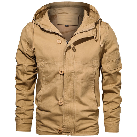Chaqueta Técnica Acolchada con Capucha para Hombre - Image 5