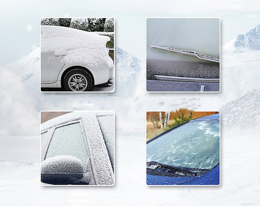 Raspador de Hielo y Cepillo de Nieve Extensible para Auto con Mango de Espuma - Image 13
