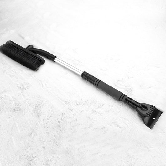Raspador de Hielo y Cepillo de Nieve Extensible para Auto con Mango de Espuma - Image 4