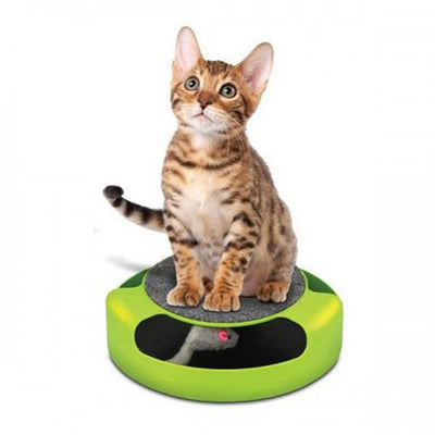 Rascador Interactivo para Gatos con Juguete Ratón - Tabla Rayadora Premium - Image 10