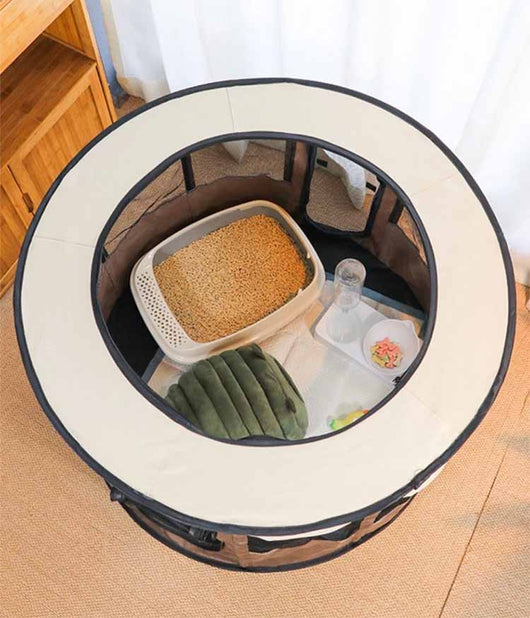 Casa Desmontable para Mascotas con Tela Oxford - Corral Portátil para Perros y Gatos - Image 8
