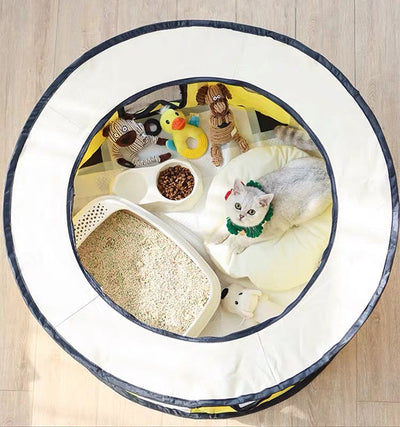 Casa Desmontable para Mascotas con Tela Oxford - Corral Portátil para Perros y Gatos - Image 10