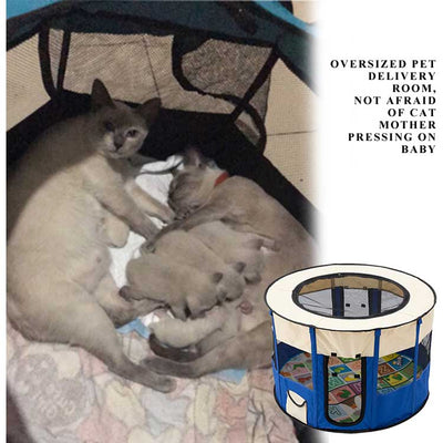 Casa Desmontable para Mascotas con Tela Oxford - Corral Portátil para Perros y Gatos - Image 16