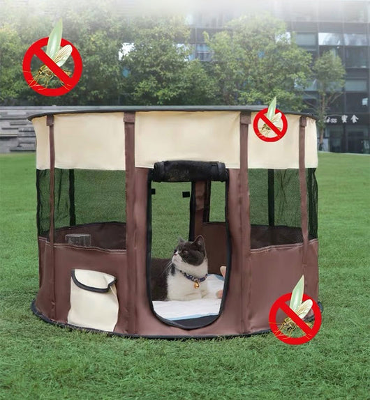 Casa Desmontable para Mascotas con Tela Oxford - Corral Portátil para Perros y Gatos - Image 20