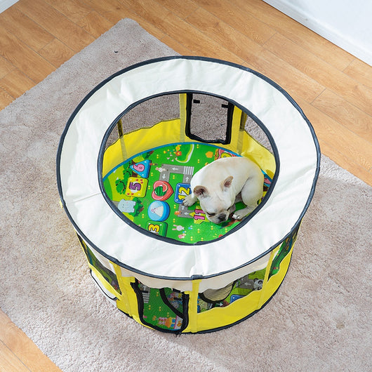 Casa Desmontable para Mascotas con Tela Oxford - Corral Portátil para Perros y Gatos - Image 26
