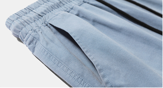 Pantalón Cargo Ancho con Costuras de Contraste y Cintura Ajustable - Image 32