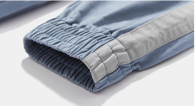 Pantalón Cargo Ancho con Costuras de Contraste y Cintura Ajustable - Image 34