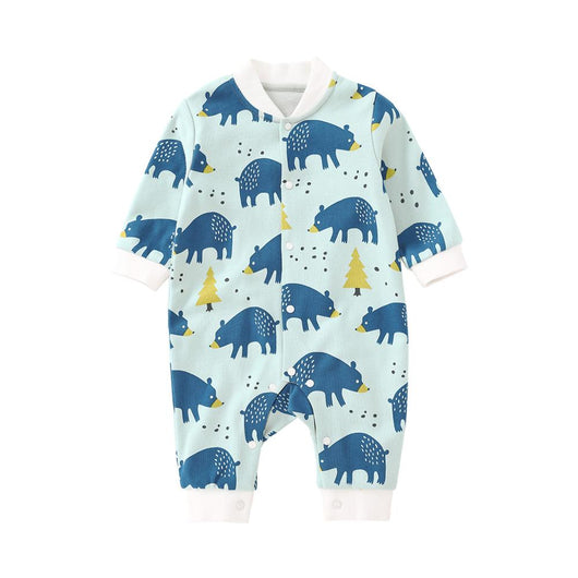 Pijama Enterizo de Algodón para Bebé - Manga Larga Primavera Otoño - Image 7