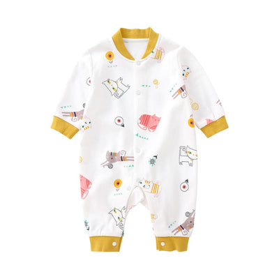 Pijama Enterizo de Algodón para Bebé - Manga Larga Primavera Otoño - Image 6