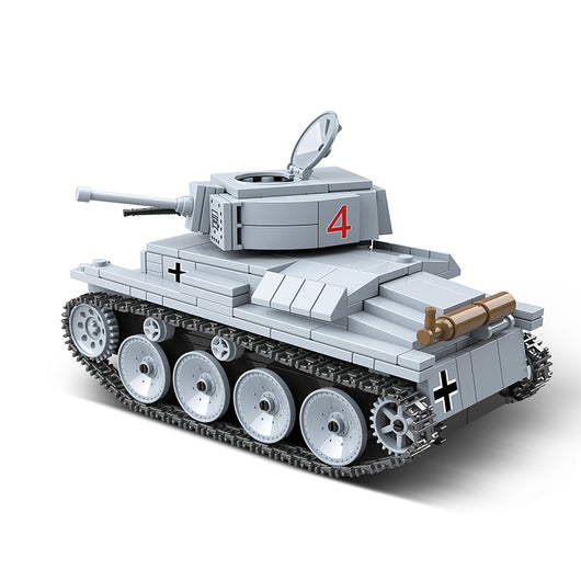 Tanque Ligero LT-38 WWII - Juego de Bloques de Construcción para Niños - Image 9