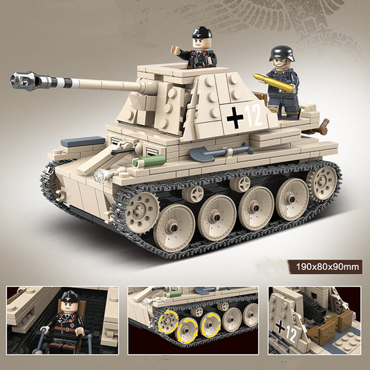 Tanque Ligero LT-38 WWII - Juego de Bloques de Construcción para Niños - Image 2