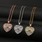 Collar Corazón de Circonita Cúbica Colorido para Mamá