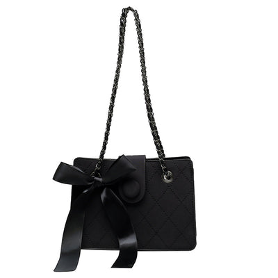 Bolso Bandolera de Cadena Texturizada para Mujer - Image 11