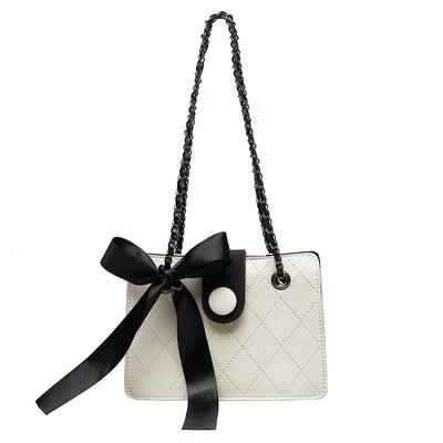 Bolso Bandolera de Cadena Texturizada para Mujer - Image 12