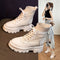 Botas Martin de Estilo Británico con Plataforma Elevada