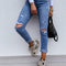 Pantalones Vaqueros Rotos para Mujer - Diseño Slim Moderno