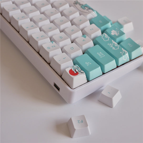 Teclado Mecánico Coral Sea - Switches de Precisión