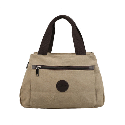 Bolsa de Viaje Retro Canvas con Gran Capacidad