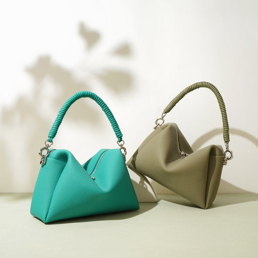 Bolso Mensajero de Cuero Genuino para Mujer