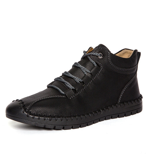 Botas de Cuero Hercule con Cordones