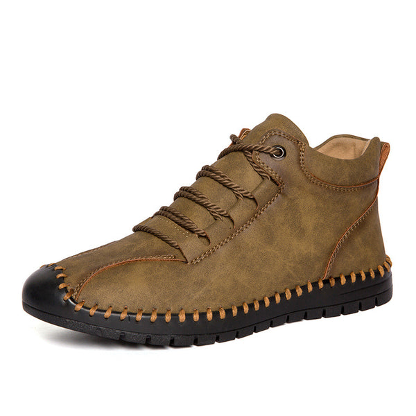 Botas de Cuero Hercule con Cordones