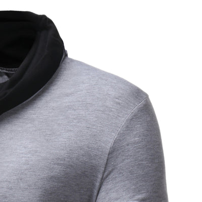 Camiseta Manga Larga Slim Fit con Cuello de Pila para Hombre - Image 6