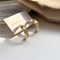 Aretes Metálicos Mate Minimalistas - Diseño Único para Chicas Modernas